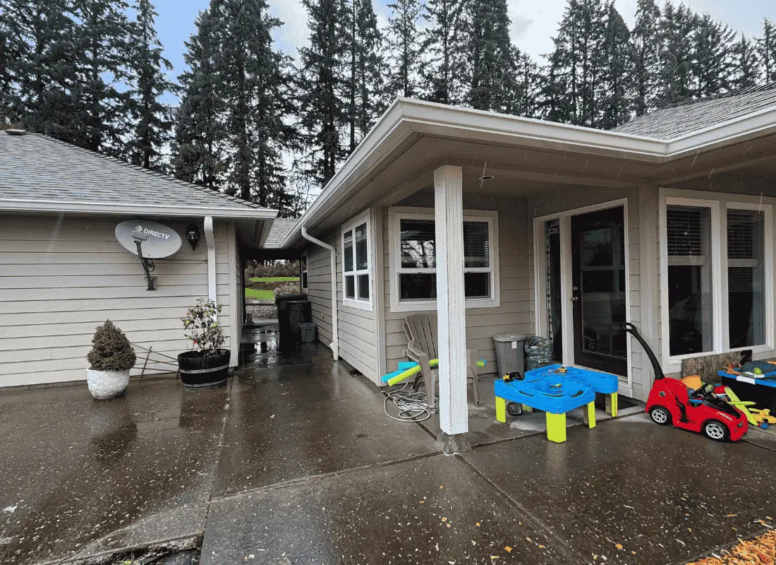 home with new gutters 1