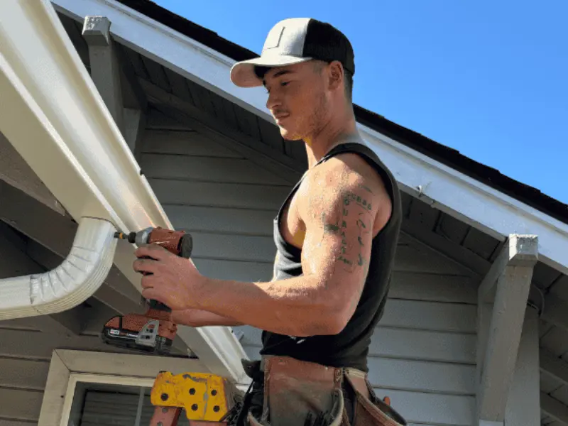 Seamless gutter repair service in Oregon